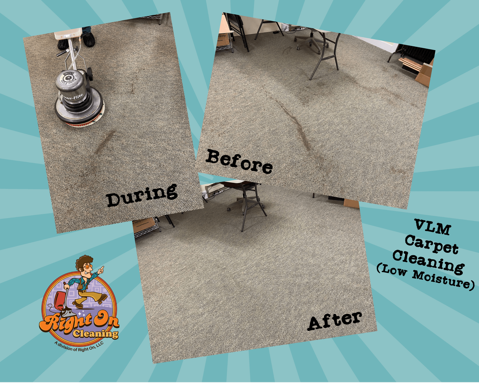 Carpet Cleaning - Low Moisture